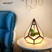 Diamond Shaped Home Decorative Reading Lights New Modern LED Table Lamps Desk Living Study Room Bedroom Bedside Indoor Lighting