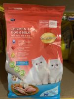 SmartHeart Kittens สมาร์ทฮาร์ท อาหารลูกแมว รสไก่ ปลา ไข่และนม 1.5