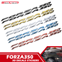 สติกเกอร์ดีคอลสำหรับมอเตอร์ไซค์ติด Forza-350 FORZA350เหมาะสำหรับฮอนด้ารูปตรารถยนต์สติกเกอร์ติด3D รูปแผ่นติดสติ๊กเกอร์ติดถังล้อรถถังยกขึ้น