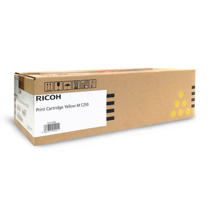 ricoh-ตลับหมึกสีเหลือง-yellow-สำหรับรุ่น-pc300w-mc250fwb