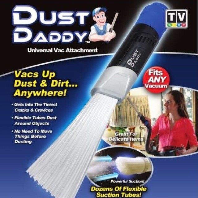 Dust Daddy Deluxe Universal Vacuum Attachment