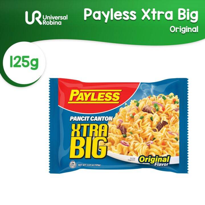 Payless Xtra Big Pancit Canton Original (125g) | Lazada PH