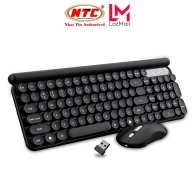 Bộ bàn phím và chuột không dây Wireless LangTu LT400 phím tròn, bấm silent thumbnail