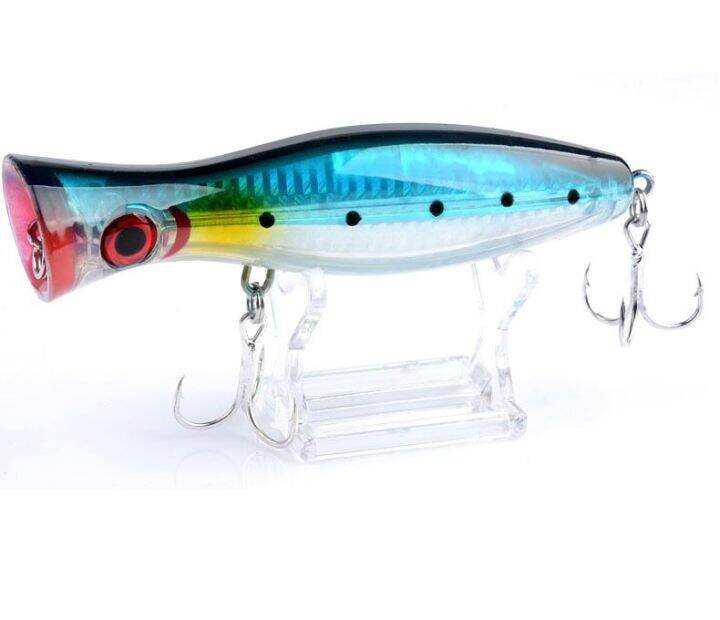 1 2วัน ส่งไวราคาส่ง Popper Lure เหยื่อป๊อปเปอร์ ป๊อปกระมง3d Popper Lure