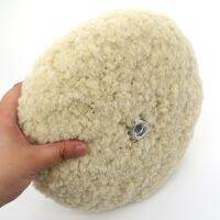 7 Inch 100 Wool Polishing Pad Double Sided 180mm Hook Loop For Compound Cutting Buffing Auto Marine Trucks Car Repair Tools