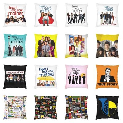How I Met Your Mother Cushion Cover Polyester Intervention TV Show Pillow Case for Sofa Car Pillowcase Living Room Decoration