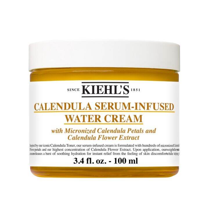 KIEHL'S CALENDULA SERUM-INFUSED WATER CREAM MOISTURE FACIAL CREAM 100ML ...