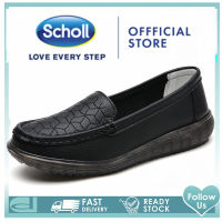 Scholl รองเท้าแตะผู้หญิง Scholl หนังรองเท้าผู้หญิง Scholl รองเท้าผู้หญิง Scholl ผู้หญิงรองเท้าแตะรองเท้าลำลองผู้หญิงโบฮีเมียนโรมันรองเท้าแตะ รองเท้าฤดูร้อนรองเท้าแตะผู้หญิงรองเท้าแบน 41