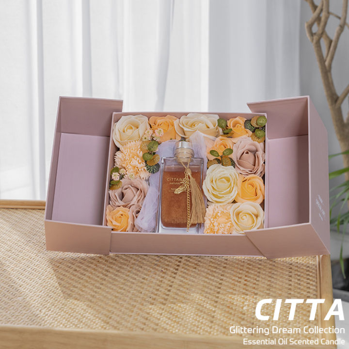 ก้านไม้หอมพร้อมดอกไม้-ก้านไม้หอมอโรม่า-ของขวัญวันเกิด-ของขวัญงานเกษียณ-ของชำร่วยงานแต่ง-ของขวัญให้แฟน-gift-set-box