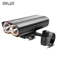 Giyo Bicycle Handlebar Front Light MTB IPX 6 Waterproof Flashlight Road Bike 2400Lm Safety Headlight Night Cycling Front Lamp