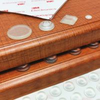 Transparent Anti Collision Particle Self-adhesive Rubber Damper Door Stopper Cabinet Door Damper Buffer Furniture Pad Hardware