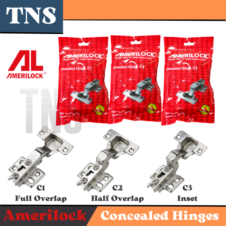 CONCEALED HINGES ORDINARY C1 FULL OVERLAP Lazada PH