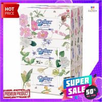 เซลล็อกซ์ พิวริฟาย ฟลาวเวอร์ กระดาษเช็ดหน้า 140 แผ่น x 6 กล่องCellox Purify Flower Facial Tissue 140 sheets x 6 Boxes