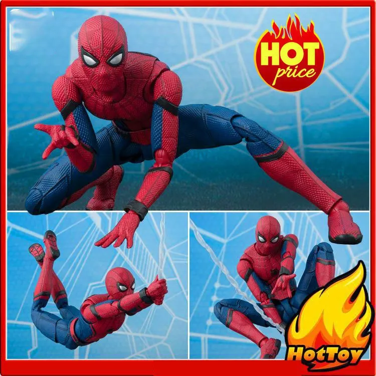 Đồ chơi mô hình Người Nhện Spider Man bằng nhựa có đèn #17 Đồ chơi mô hình Người Nhện Spider Man bằng nhựa có đèn