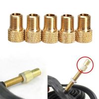 、‘】【； 5/10Pcs Bike Valve Adaptor Pump Bicycle Convert Presta To Schrader Copper Valve Adaptor Wheels Gas Nozzle Tube Tool Cycling Tool