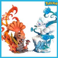 Pokemon Alolan Vulpix อะนิเมะรูป Action Figures PVC Figurine รูปปั้นสะสมเครื่องประดับตกแต่งของเล่นคริสต์มาส Gift