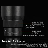 Lens Skin Decal Sticker Wrap Film For Sigma 85 f1.4DG DN Anti-scratch Protector Cover Case