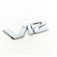 ZR 1 X ABS Chrome V12โลโก้ตัวอักษรรถ Auto ด้านหลัง Trunk Emblem Badge สติกเกอร์รูปลอกสำหรับ MERCEDES BENZ