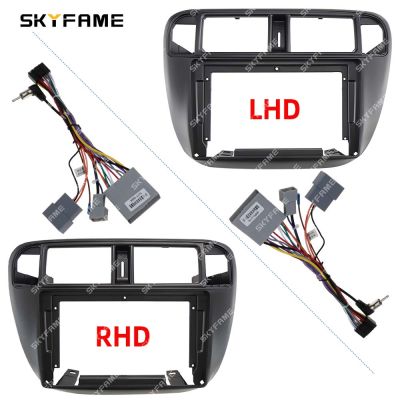 SKYFAME Car Frame Fascia Adapter Android Audio Dashboard Mount Kit For Honda Civic Rebon