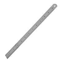 Stainless Steel Double Sided Metric Ruler Measuring Tool 12 Inch 30cm