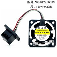 A90L-0001-0575อินเวอร์เตอร์ของแท้ใหม่สำหรับซันโย0.09A DC24V 9WF0424H6503ขนาด4ซม. 40*20มม. พัดลมทำความเย็น FANUC