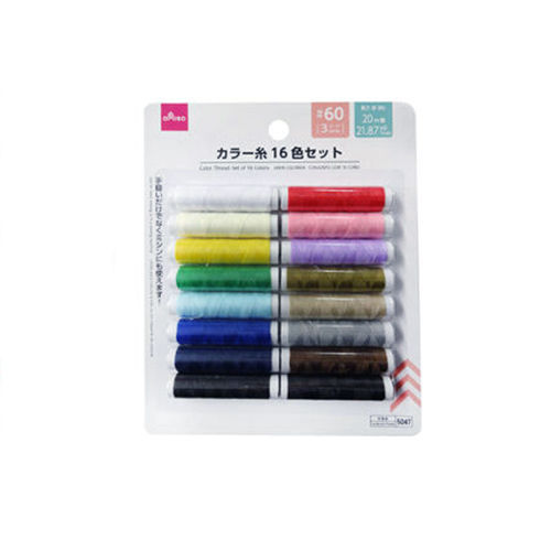 Daiso เซทด้าย 16 สี Color Thread