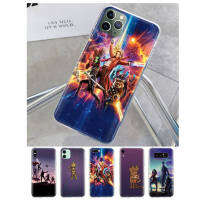 T-96 Guardians of the Galaxy โปร่งใส อ่อนนุ่ม ซิลิโคน TPU เคสโทรศัพท์ หรับ VIVO V25E Y12 Y02S Y33S Y11S Y31 Y21S Y12S Y15 Y51A V25 Y35 X80 Y02 Y11 Y51 Y17 Y21 Y22S Y01 Y16 Pro