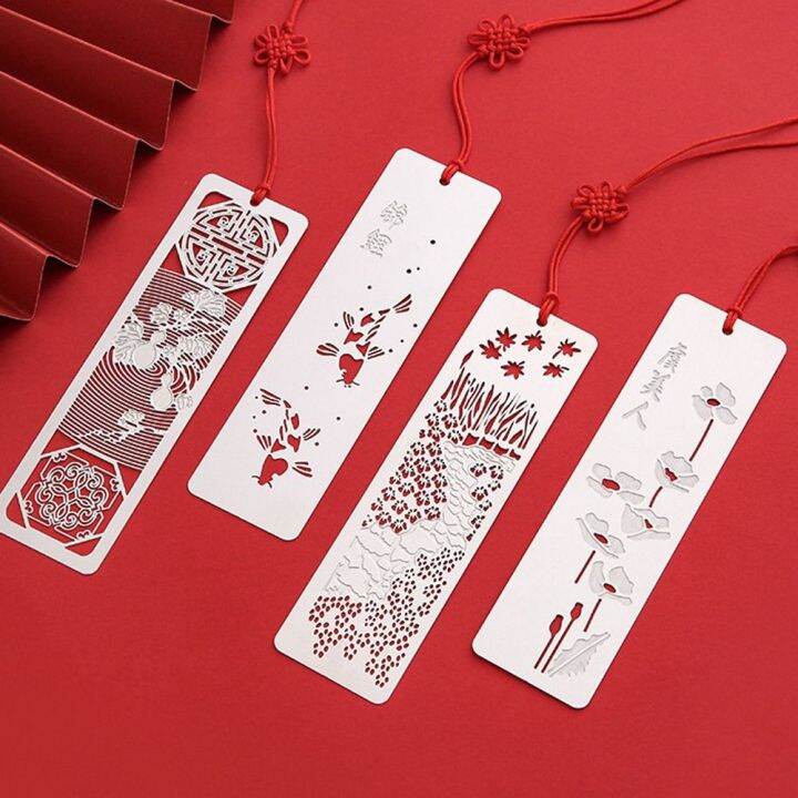 SFHDF อุปกรณ์การเรียนที่จีนสไตล์ย้อนยุคสร้างสรรค์ที่คั่นหน้าเรียนรู้