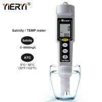 Yieryi ดิจิตอลเครื่องทดสอบความเค็ม CT-3081 Salt Meter กันน้ำตัวทดสอบคุณภาพ Salinometer