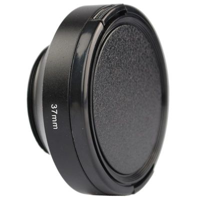 ฮู้ดโลหะกล้องสีดำ49 52 55 58 62 67 72 77 77 82มม. สีดำสกรูมุมกว้างในฮูดสำหรับ Canon Nikon สำหรับ S & Ny Pentax