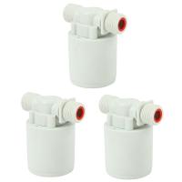 3X 1/2 Inch Floating Ball Valve Automatic Float Valve Water Level Control Valve F/ Water Tank Water Tower Valves