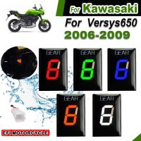 สำหรับไฟเลี้ยว LED 1-6สำหรับ Kawasaki Versys650 Versys 650 2006 2007 2008-2011รถจักรยานยนต์เครื่องมือวัดความเร็ว Pajangan Aksesori