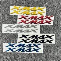 สติกเกอร์ติดกระจกหน้าแบบนิ่มสำหรับยามาฮ่า XMAX125/300กระจกสติ๊กเกอร์สัญลักษณ์ของรถสามมิติ