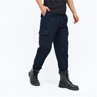 2023 MenS Cargo Pants Tactical Multi-Pocket Overalls Male Combat Cotton Loose Slacks Trousers Army Military Work Straight Pants