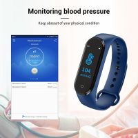 Smart Bracelet 4,5,6,7 Fitness Tracker Sport Step Counting Function Support USB Charging Smart Bracelet Blood Pressure Monitor