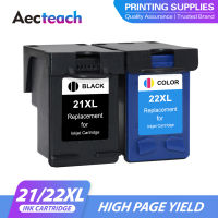 ตลับหมึกพิมพ์ Aectach HP21 22 HP 21XL F2180 F2200 F2280 F4180 F300 F380 D2300อิงค์เจ็ท