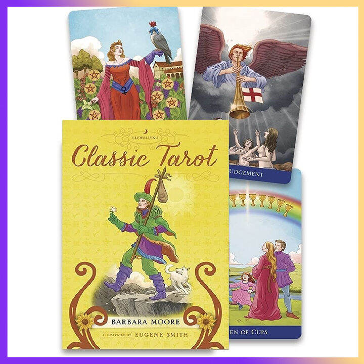Llewellyn's Classic Tarot Cards Deck , 78 Sheets EasytoUse for New