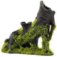 Moss Aquarium Fish Tank Landscaping Decoration Resin Hideaway Shrimp Breeding Cave Shelter