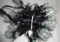 DC12V 100nodes/strand RGB dump nodes IP68 rated; 24W;all black wire