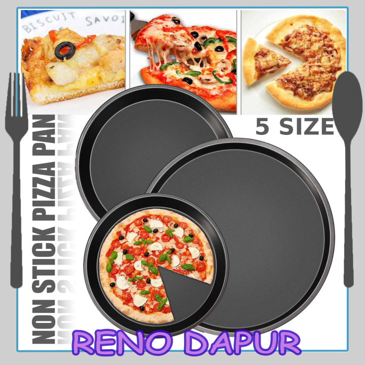 Non Stick Pizza Tray, Baking Pan, Round Carbon Steel Bakeware