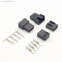 ☂ 2510 2.54 mm KF2510 KF2540 3 1P Male Female Housing Connector Metal Terminal Pins 4pin For CPU Fan Power