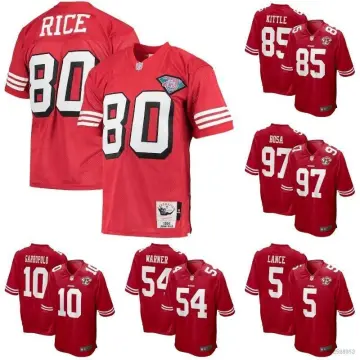NFL_Jerseys Jersey San Francisco''49ers'' Black Bosa Rice Women