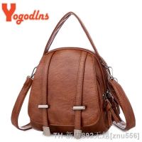 hot【DT】✟▩♛  Yogodlns Small Shoulder Soft Leather Crossbody Multifunction Messenger Handbag Bolso