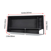 Car Center Storage Box for Ford Mustang Mach-E 2021 2022 Stowing Tidying Central Armrest Glove Holder Interior Parts Accessories