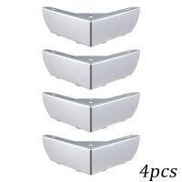 4pcs Heavy Load Bearing Furniture Legs Metal Cabinet Feet Triangle Sofa Cabinets Tables Legs DIY Home Hardware Accessory Furniture Protectors Replacem