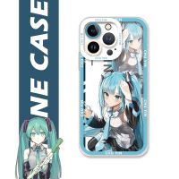 {Haojia เคสโทรศัพท์} อะนิเมะ Hatsune Miku โทรศัพท์มือถือเคสโทรศัพท์ S iPhone 7พิมพ์ลายการ์ตูนน่ารัก8 XS XR Pro Max 14 13 12 11 Plus