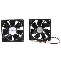 1Pcs Brushless DC Cooling Fan 4 Pin Connector 7 Blades 12V 12Cm 120Mm &amp; 1Pcs DC 12V 0.60A 4-Pin Cpu Cooling Fans