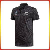 Hot hot2022 Rugby World Cup New Zealand All Blacks Black RWC Rugby Polo Shirt S-5XL Size：s-6xl