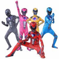 (Baixiang Flower City)   Christmas◄▤ Childrens Halloween Dress Weird Clan Power Rangers Power Armor Altman Clothes