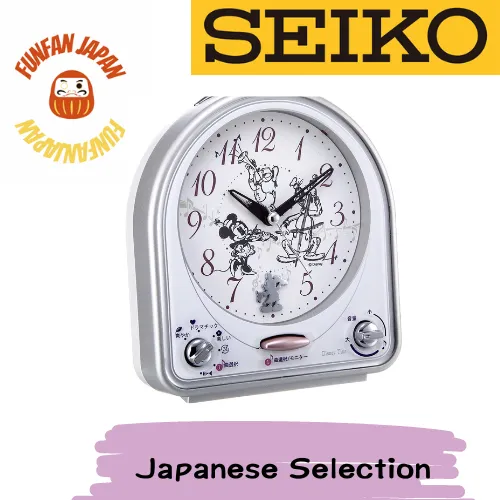 Seiko Clock Alarm Clock for adult women Character Disney Melody